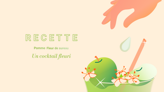 Notre recette Pomme, Fleur de sureau