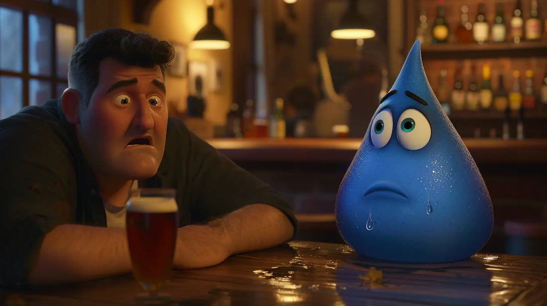 Transformation du visage par l'alcool