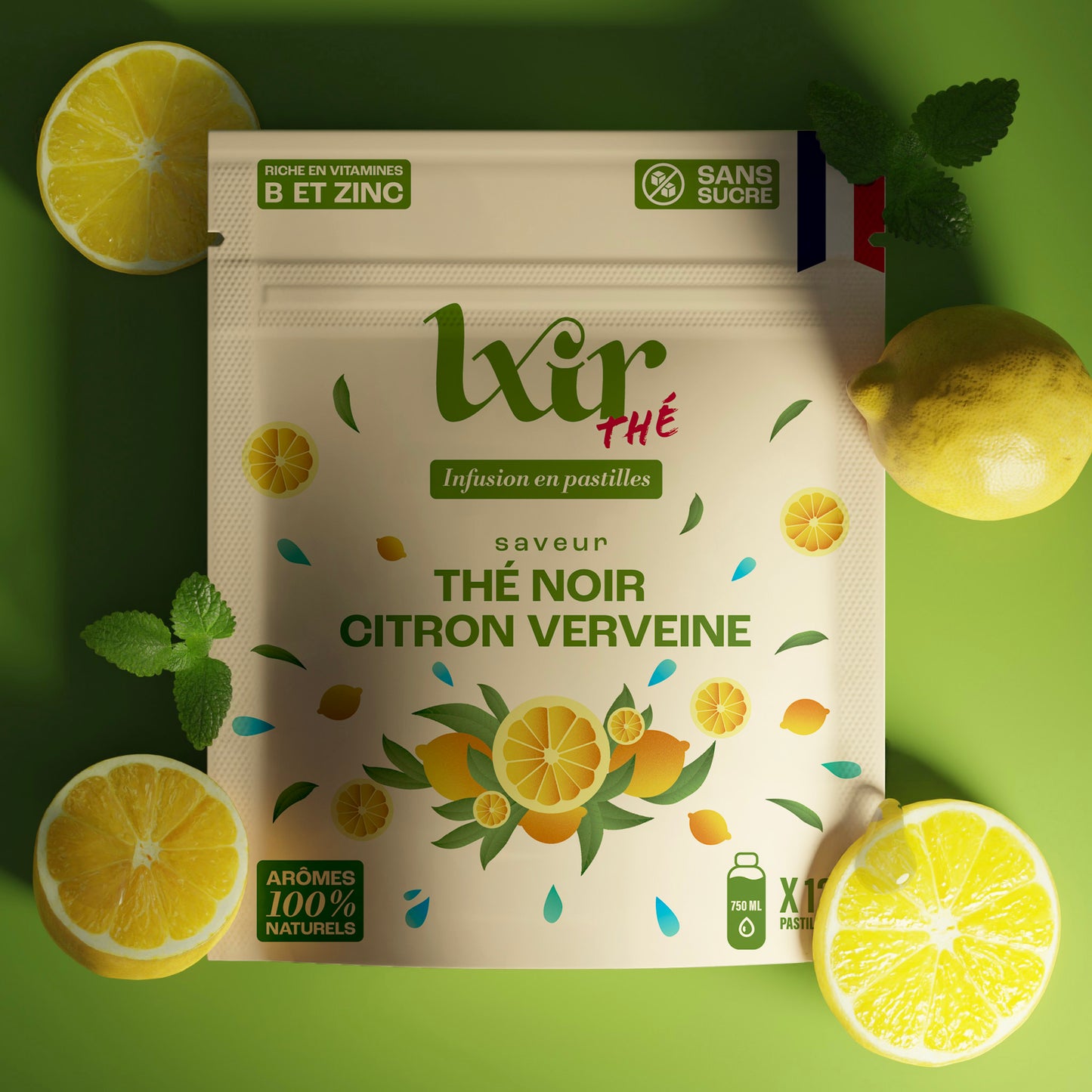 Sachet de 12 LXIR Thé Verveine - Citron