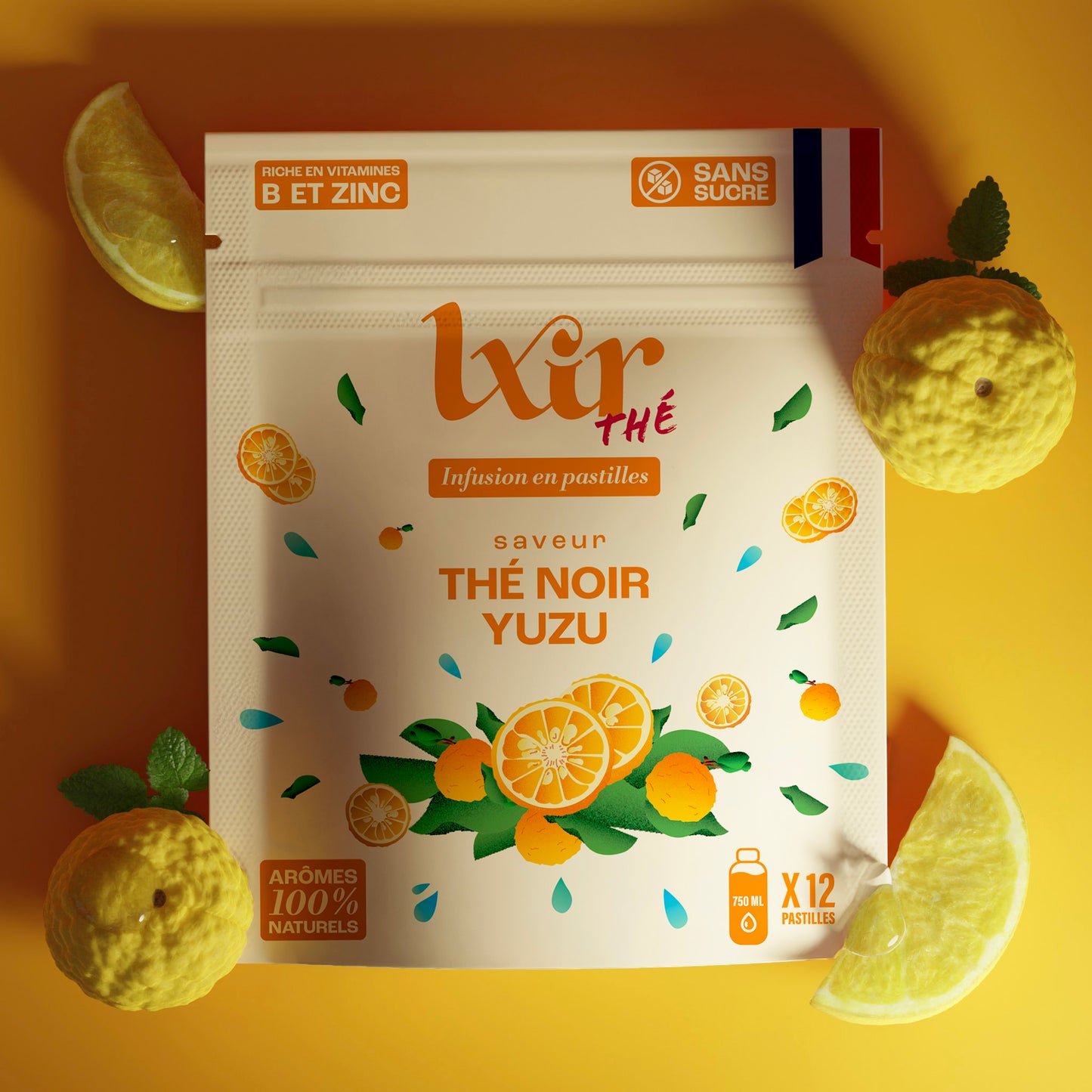 Sachet de 12 LXIR Thé Yuzu