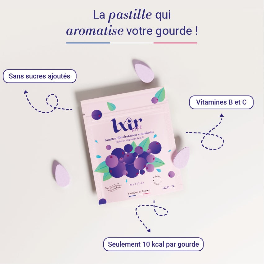 Pastille LXIR Life eau sans sucres