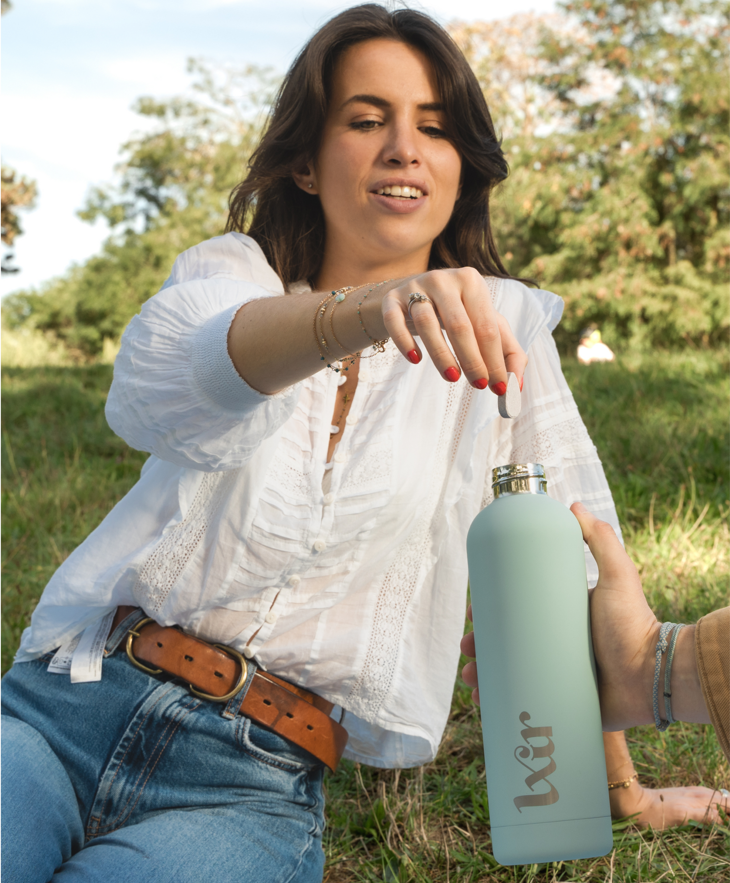 Gourde eau avec gout