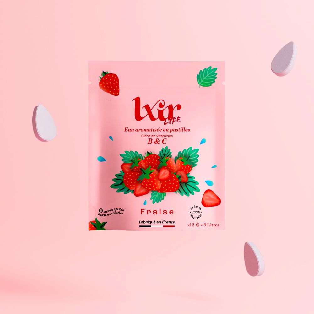 Sachet de 12 LXIR Life Fraise