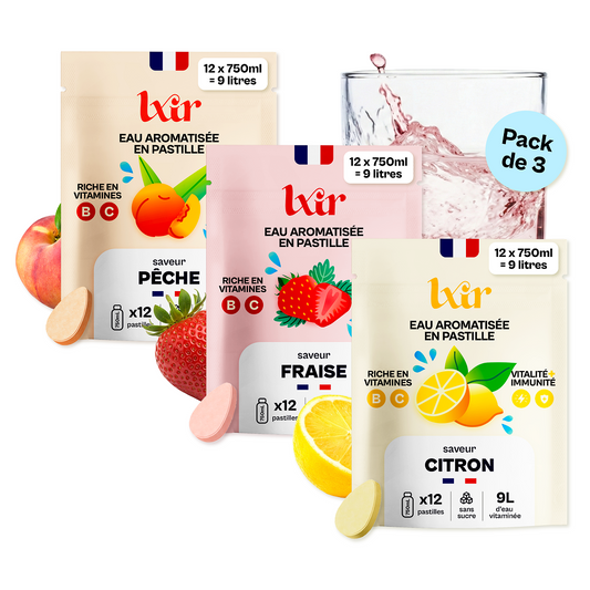 Coffret - Citron Pêche Fraise