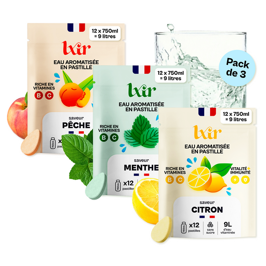 Coffret - Citron Pêche Menthe
