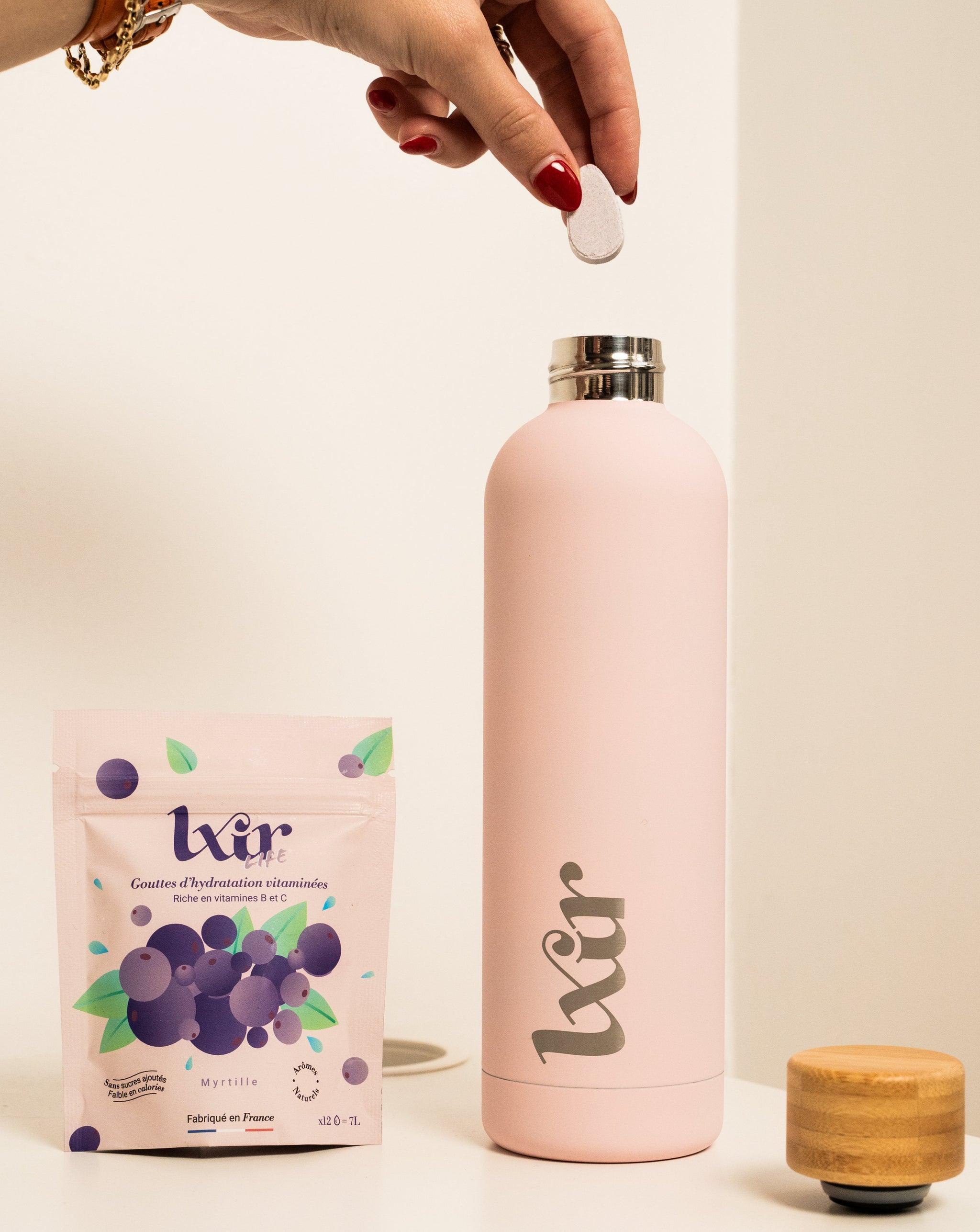 LXIR Life - Pastille boisson sans sucres à la Myrtille – LXIR Drink