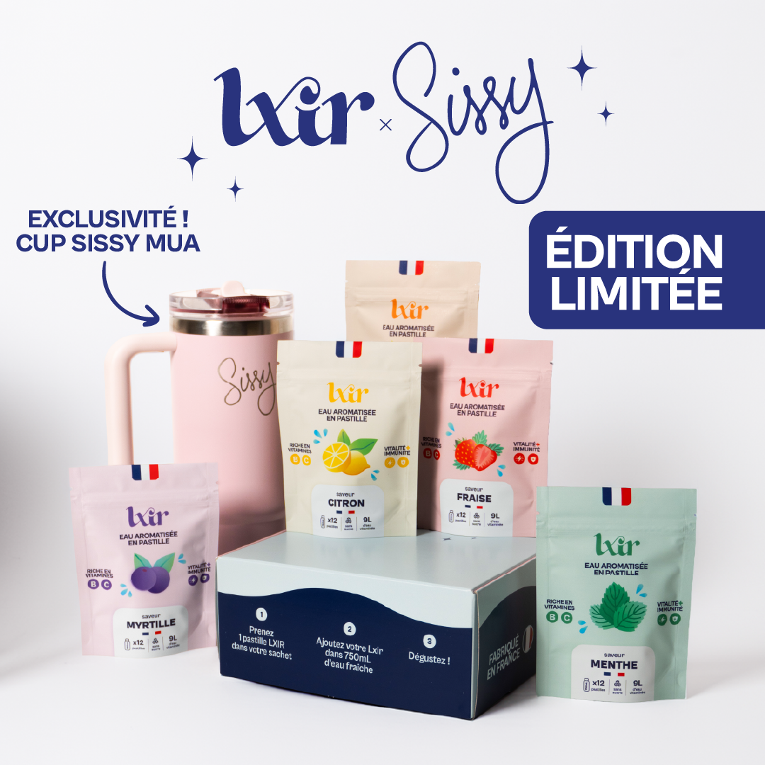 5 sachets + 1 cup Sissy Mua x LXIR