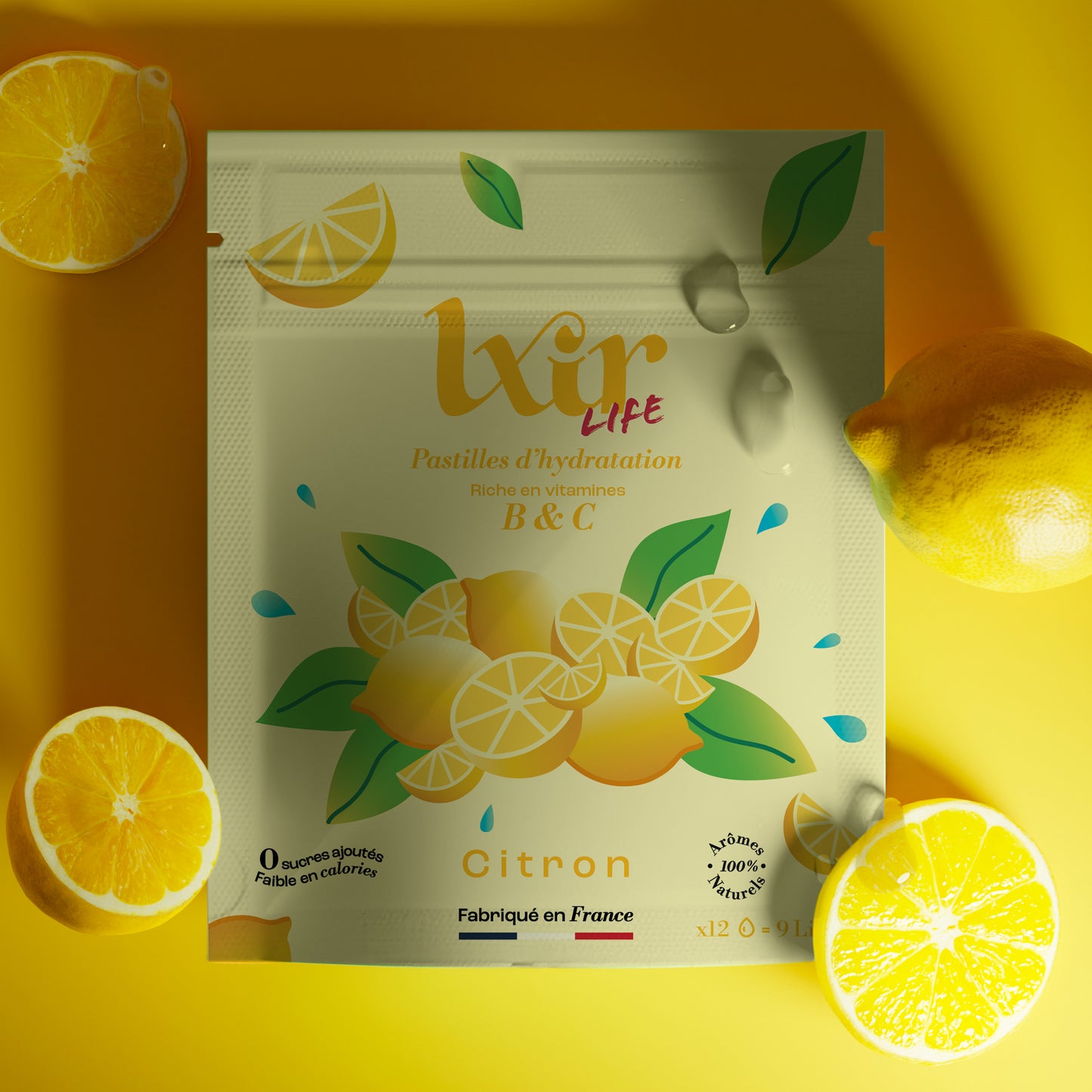 Sachet de 12 LXIR Life Citron