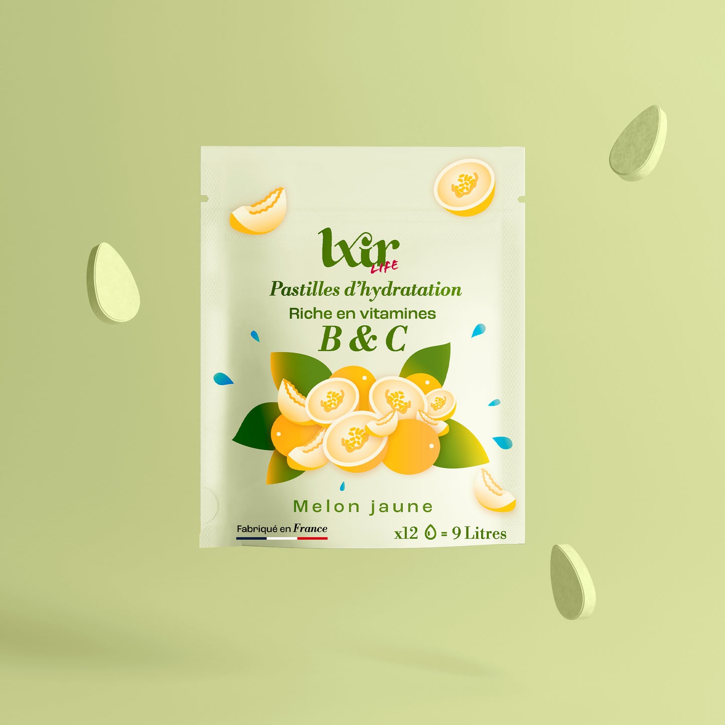 Sachet de 12 LXIR Life Melon