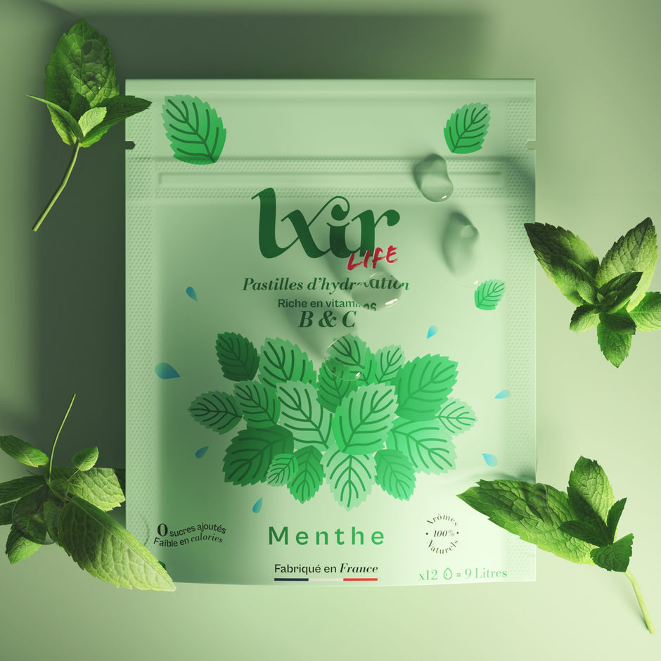 LXIR - Pastille eau aromatisée naturelle sans sucres – LXIR Drink