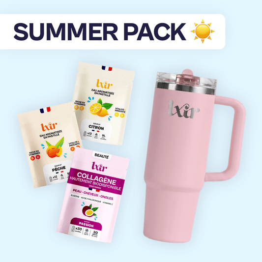 coffret été cup summerpack lxir drink vue en photo visuel illustration