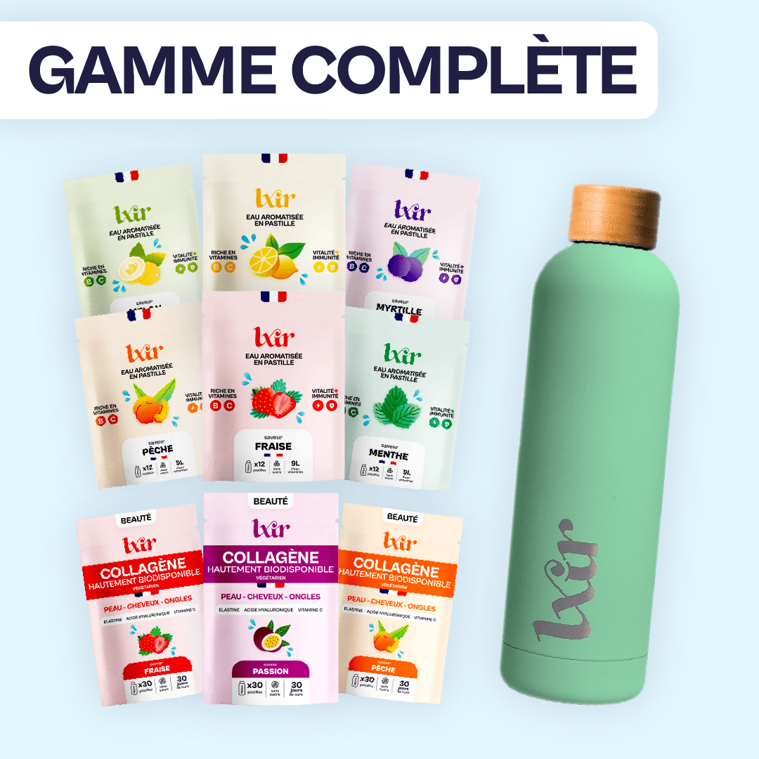 gamme complète lxir drink photo visuel vue image