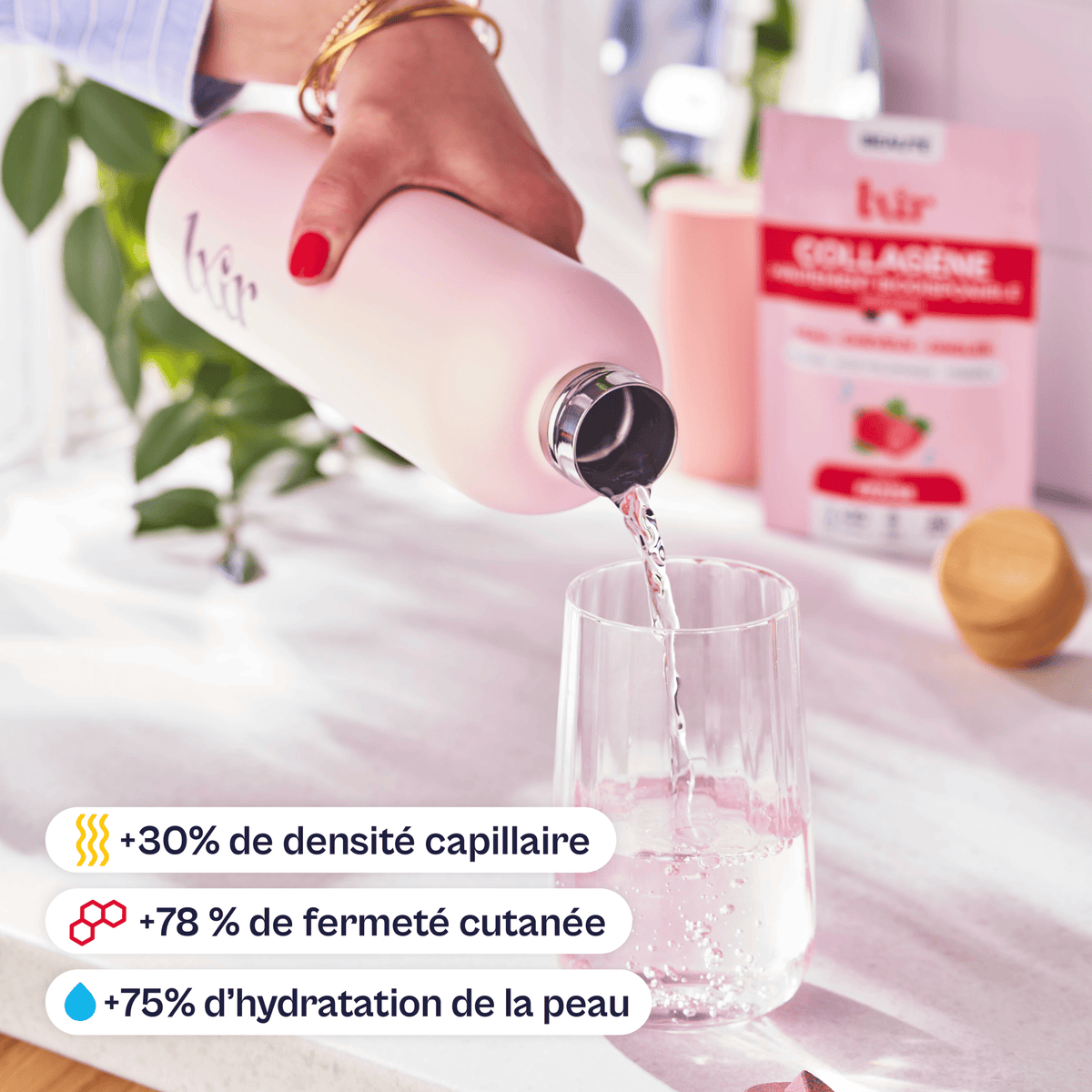 sachet lxir collagène passion 30 pastilles prix hydratation peau savoureuse quotidien